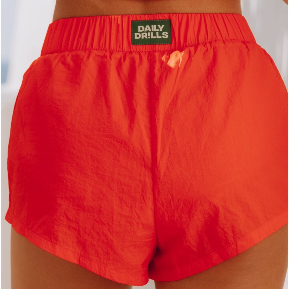 Daily Drills super bounce shorts in orange